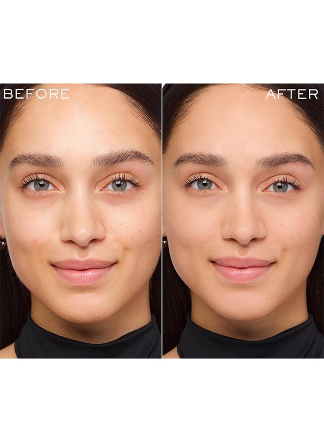 أورجلاس بودرة مضغوطة من أفارغلاس فانِش، بودرة مضغوطة مع مرآة وإسفنجة لتثبيت المكياج وإنهاء الطلة مع تمويه طبيعي، شفافة، خفيفة على الوجه، تتحكم في زيوت البشرة، صيغة نباتية، لمسة نهائية مطفية طويلة الأمد (شفاف متوسط) - Image 5