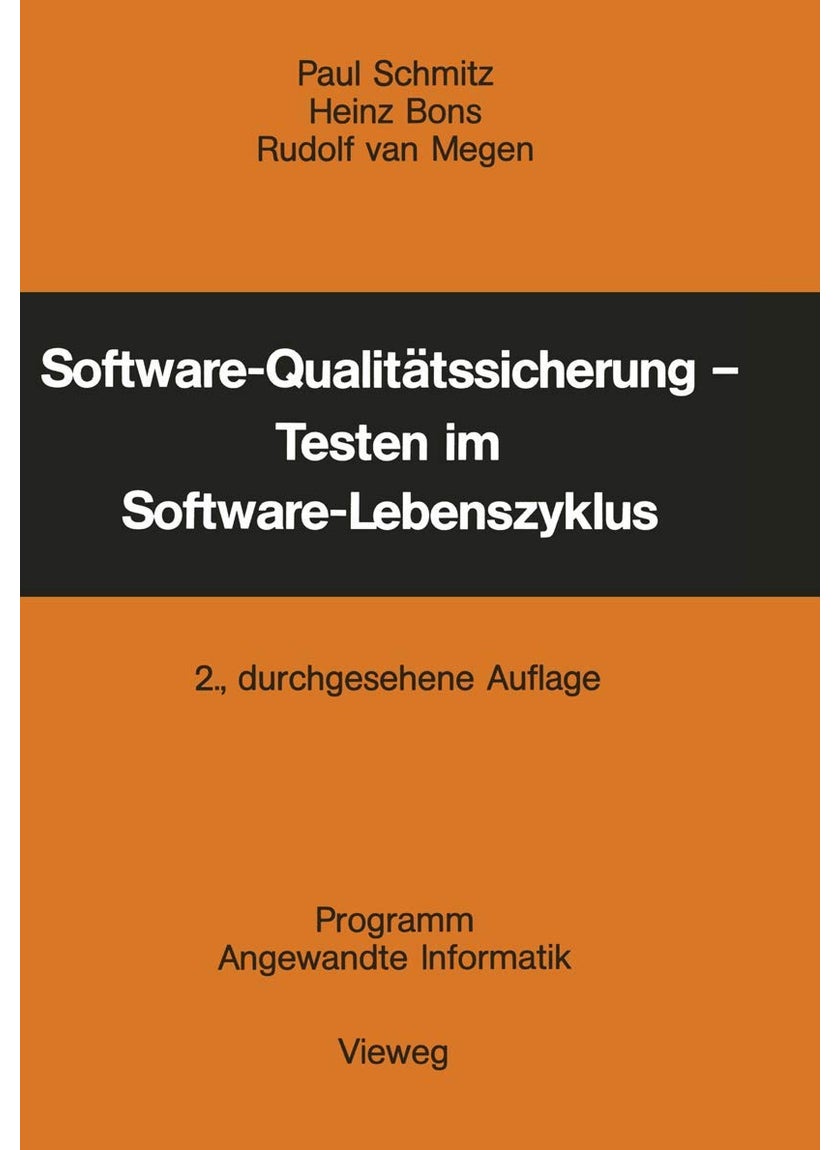 Software-Qualitatssicherung Testen Im Software-Lebenszyklus 