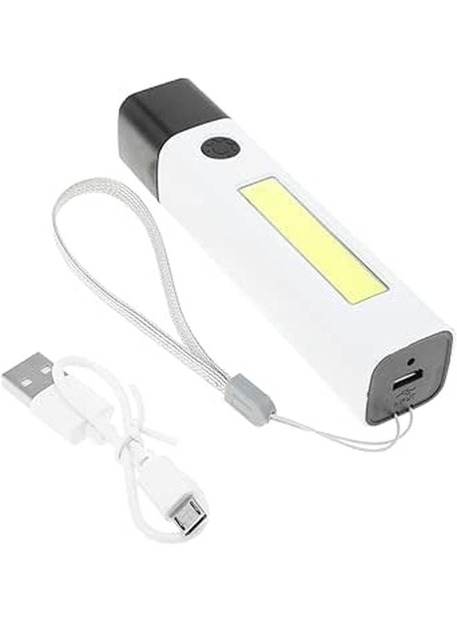 مصباح يدوي قابل لإعادة الشحن عبر منفذ USB، عالي السطوع، محمول للتخييم والمشي لمسافات طويلة والاستخدام المنزلي في الهواء الطلق وفي حالات الطوارئ - Image 1