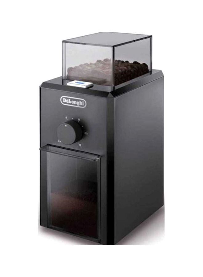 ديلونجي مطحنة قهوة كهربائية 110 W DLKG79 أسود/شفاف - Image 4