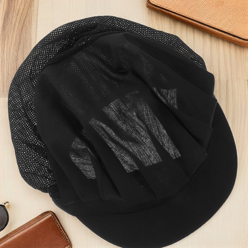 4pcs Chef Hat Adjustable Breathable Mesh Fabric Kitchen Cooking Cap Food Service Hair Nets For Bakers Chefs Men Women - Image 4