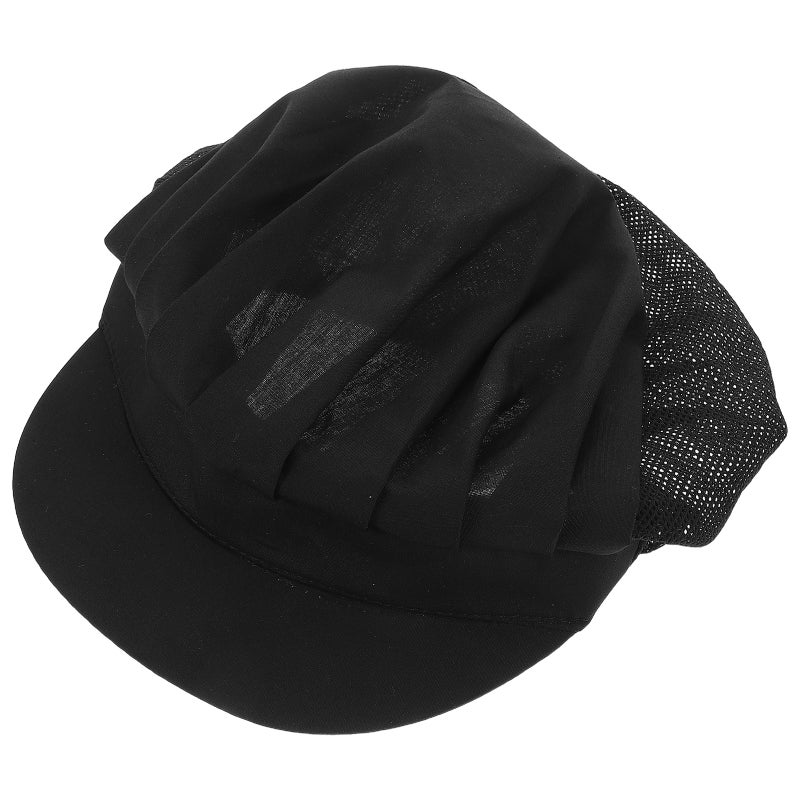 4pcs Chef Hat Adjustable Breathable Mesh Fabric Kitchen Cooking Cap Food Service Hair Nets For Bakers Chefs Men Women - Image 1