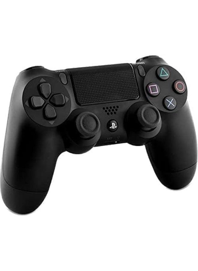 Wireless Controller Dual Vibration Game Gamepad Joystick Controller for PS-4 / Slim/Pro/PC (WIN 7/8/10) - Compatible with PS-4 Console/PC Black [PlayStation 4]