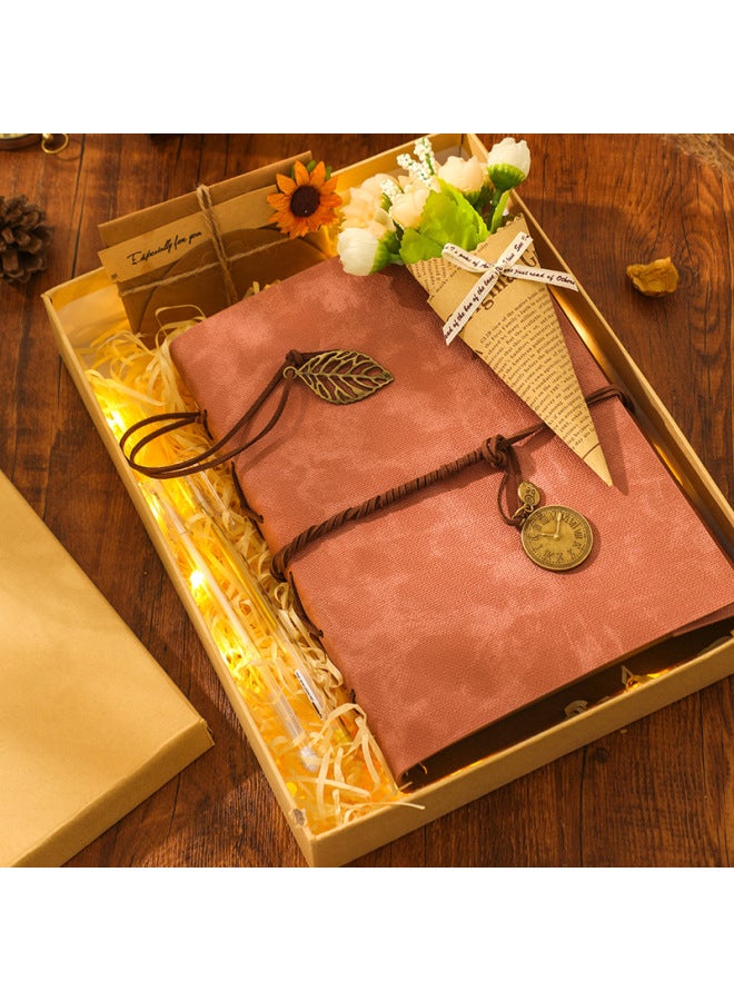 Chic Vintage Diy Album With Gift Box Star-chasing Bill Collection Book Hot Handmade Scrapbook Memoirs - Image 1