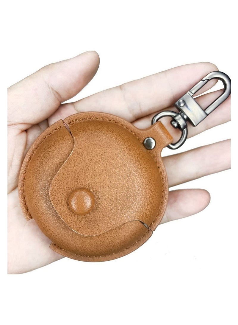 ELTRAZONE Protective Leather Case With Carabiner For Huawei FreeBuds 4i - Image 1