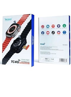 Telzeal Smart Watch TC4G Dual Camera 2.2 inch Full Display 4G With 3 Pairs Straps Compatible With iOS and Android Men's and Women's  - Image 3