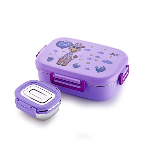 Ganesh Plastic Skipper Insulated Airtight Leak-Proof Lunch Box for Office, School, Picnic - 750ml - Color May Vary - Image 2