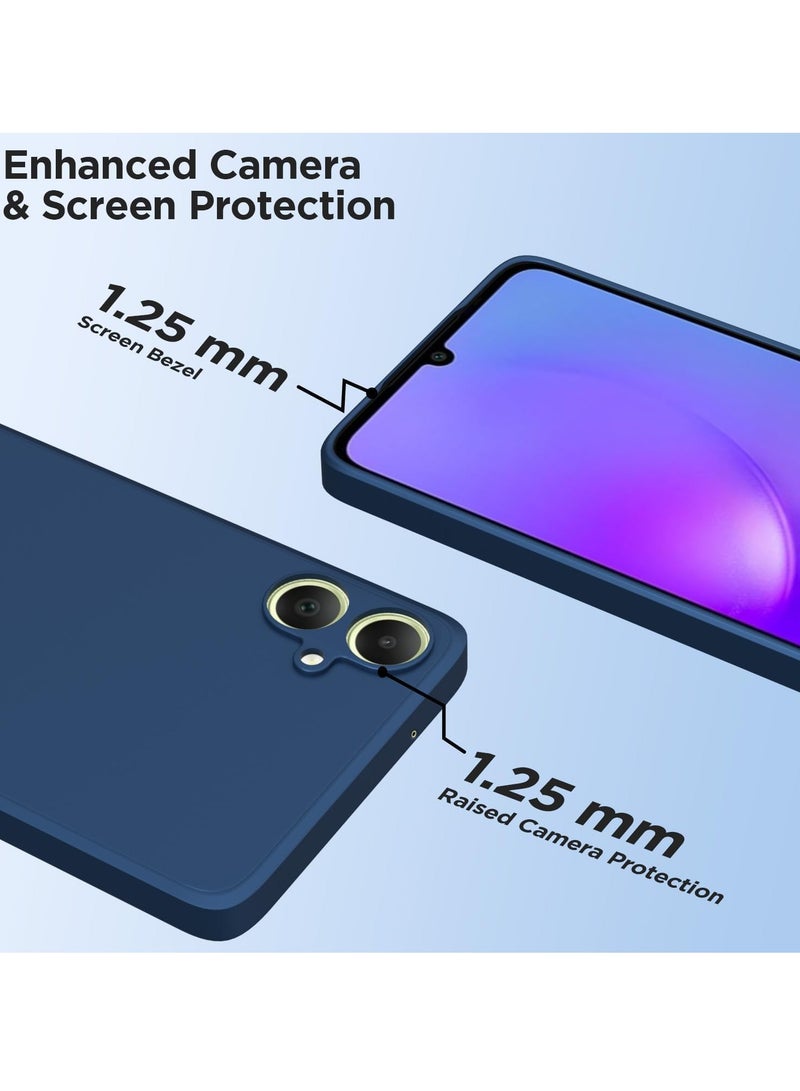 MIGOFAST Samsung Galaxy A06 2024 Soft Tpu Flexible Silicone Jelly Slim Back Cover Shockproof Protective Case designed for Samsung Galaxy A06 Blue - Image 3