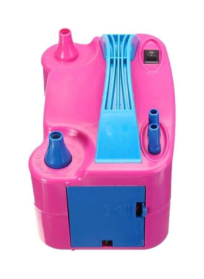 BORTONY Electric Balloon Pump Pink/Blue  Durable Made Up With Premium Quality  - Image 3