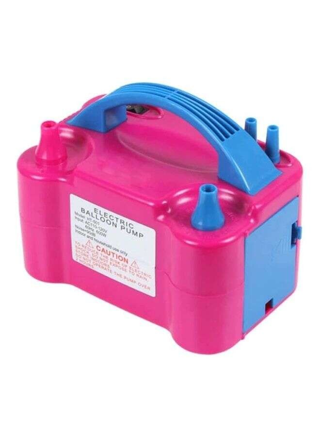 BORTONY Electric Balloon Pump Pink/Blue  Durable Made Up With Premium Quality  - Image 1