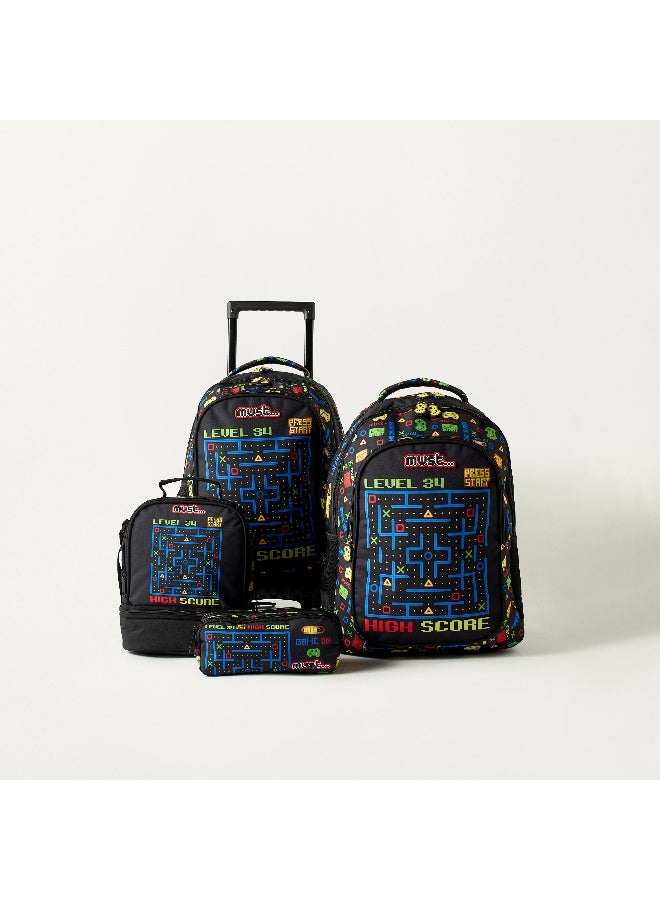 Must Lunch Bag - Game on - Collection - 2Cmprt (Polyester) Black \ 24X12X20 - Image 5