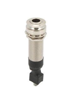 Thoraya 2.5mm Input 1/4in Output End Pin Jack Guitar Pickup Sound Hole Metal Adapter Replacement  - Image 1