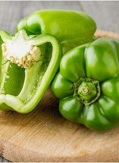GGOOT 100pcs Bell Pepper Seeds High-Yield Green Vegetables Non-GMO No Pollution Can Be Harvested  - Image 1