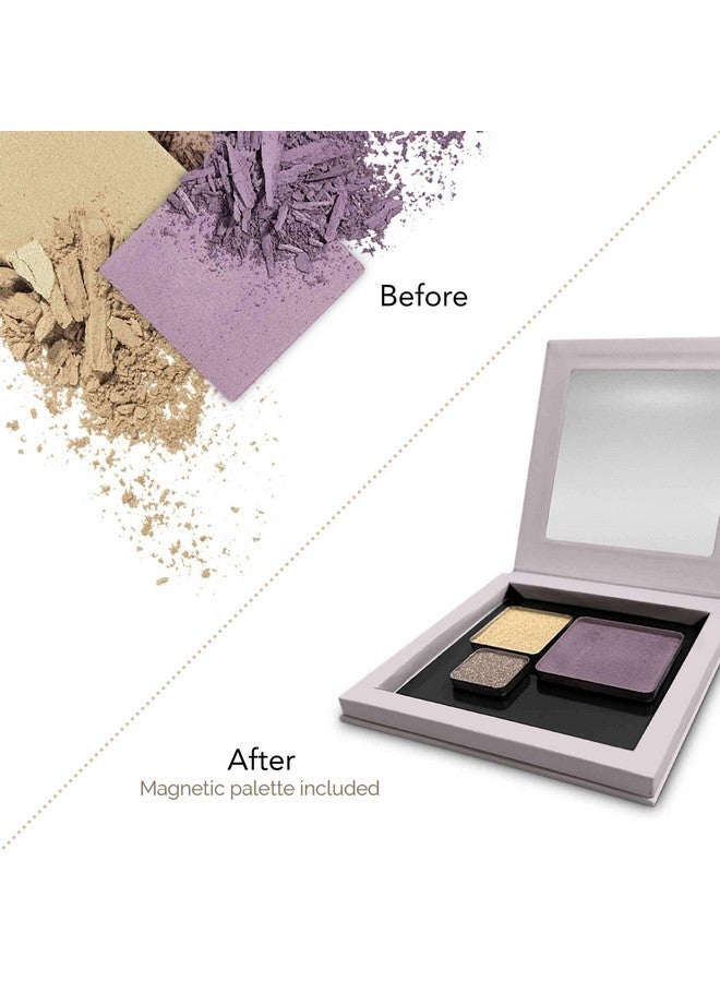 FIXY Makeup Repair Kit - Repressing tool for Eyeshadows, Blush & Highlighter or Depot | Organize Makeup Square Pans in Makeup Palette with Mirror | Makeup Artist Must Haves - Image 4