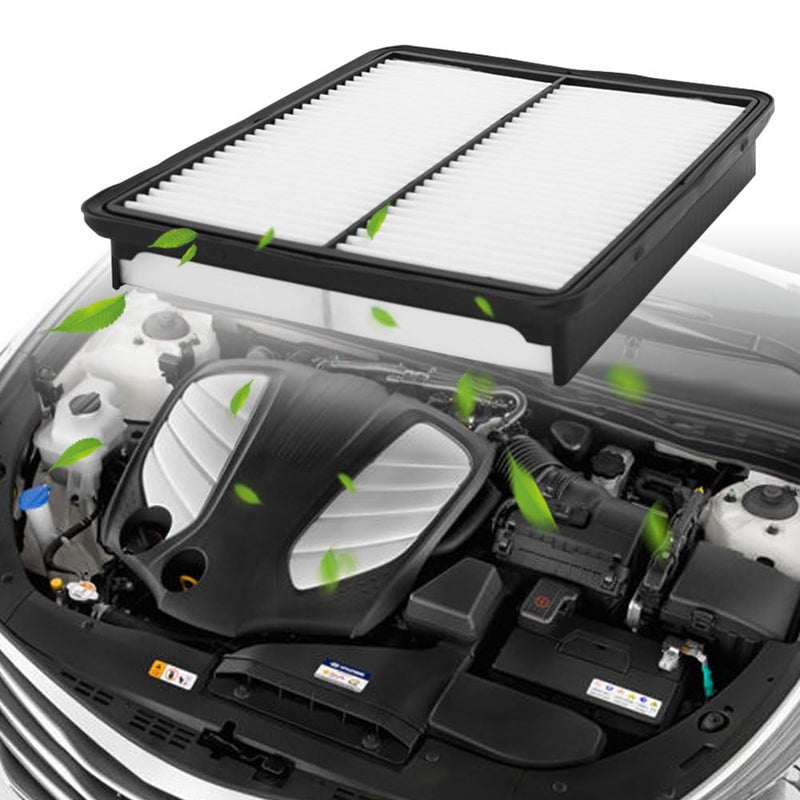 Air Filter CA10881 Engine Air Filter Compatible with 201114 Hyundai SonataSanta Fe 201012Azera 201217 201114 Kia OptimaSorento 201113