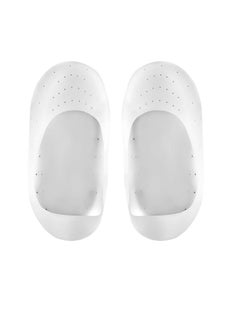 SYOSI Moisturizing Socks, Soft Silicone Gel Full Foot Socks, Full Length Silicone Moisturizing Socks, Foot Protector, for Dry Hard Blister Cracked Skin, Give You A Baby Smooth Skin (One Size)  - Image 1