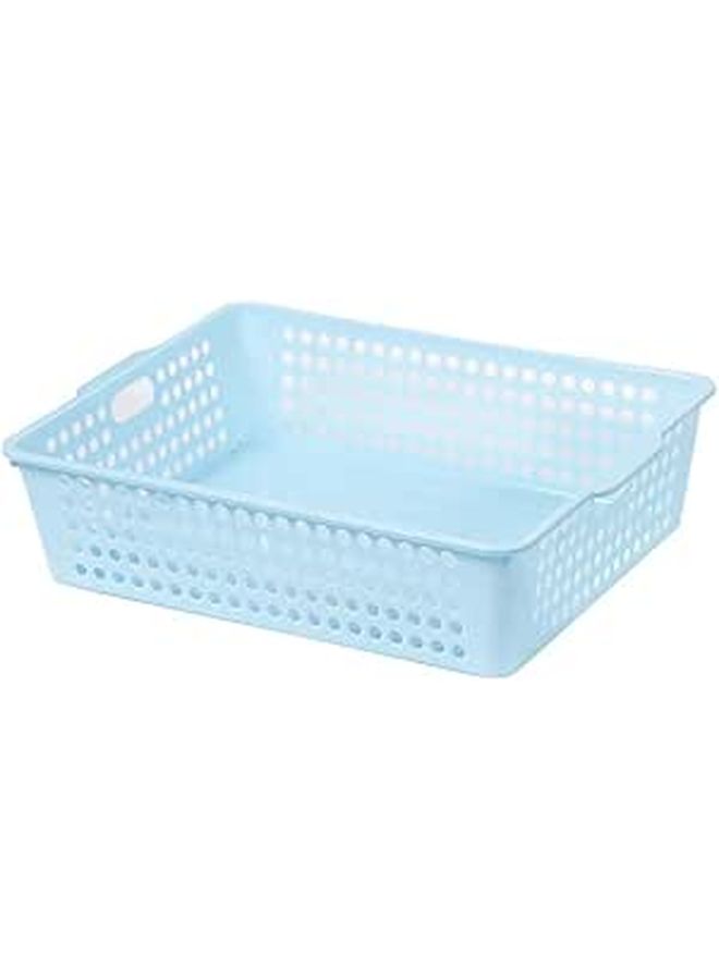 3Pcs Collapsible Wire Storage Baskets Organizer For Office Home Random Color - Image 1