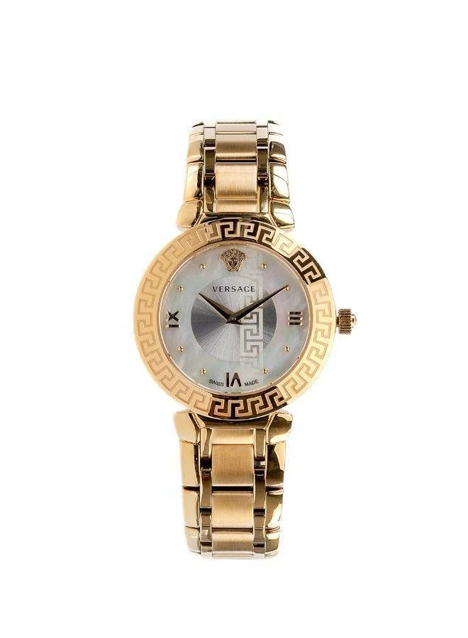 VERSACE Daphnis Stainless Steel PVD Gold Strap Watch