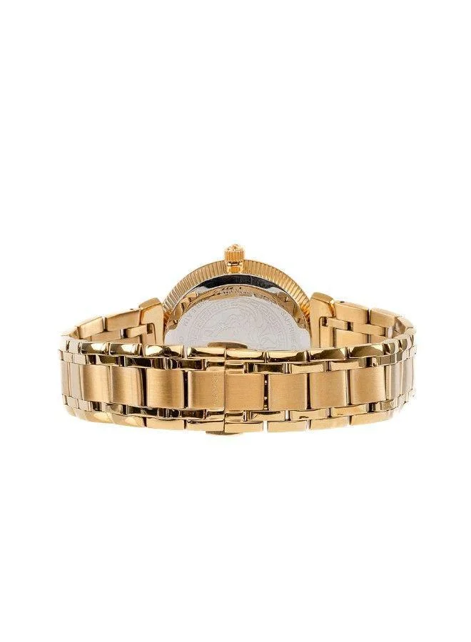 VERSACE Daphnis Stainless Steel PVD Gold Strap Watch