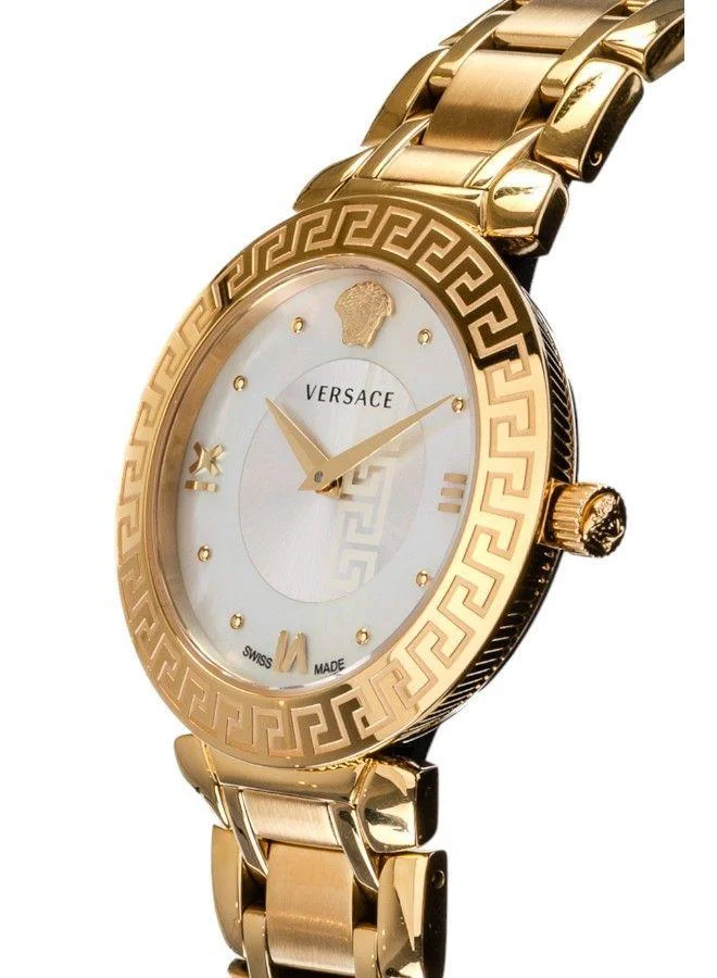 VERSACE Daphnis Stainless Steel PVD Gold Strap Watch