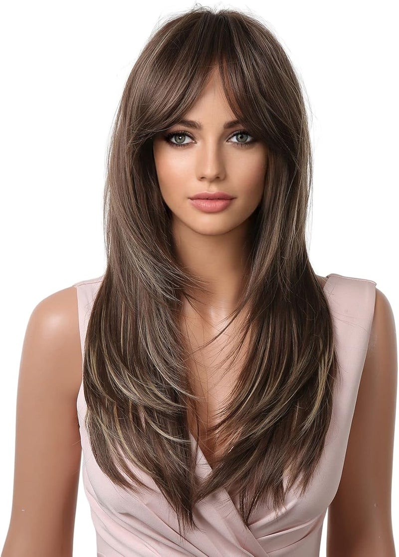 اي سي اي اف باروكة شعر مستعار قصيرة ملفوفة على شكل زهرة الكمثرى من ECIF للنساء، 30-35 سم - Image 4