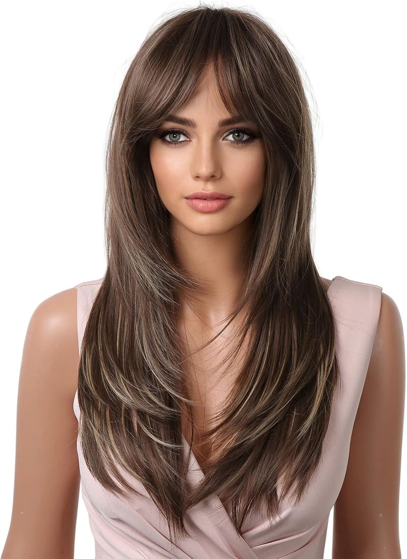 اي سي اي اف باروكة شعر مستعار قصيرة ملفوفة على شكل زهرة الكمثرى من ECIF للنساء، 30-35 سم - Image 2