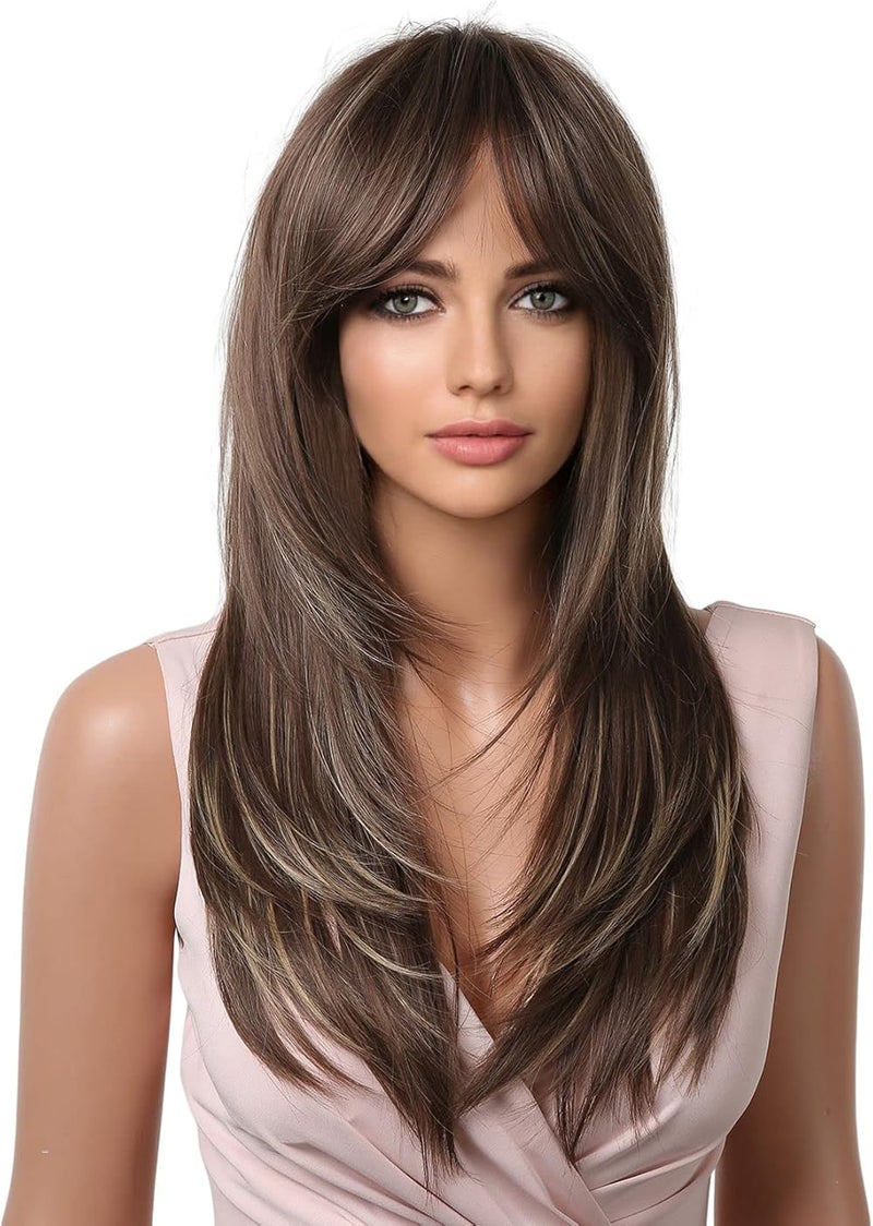 اي سي اي اف باروكة شعر مستعار قصيرة ملفوفة على شكل زهرة الكمثرى من ECIF للنساء، 30-35 سم - Image 3