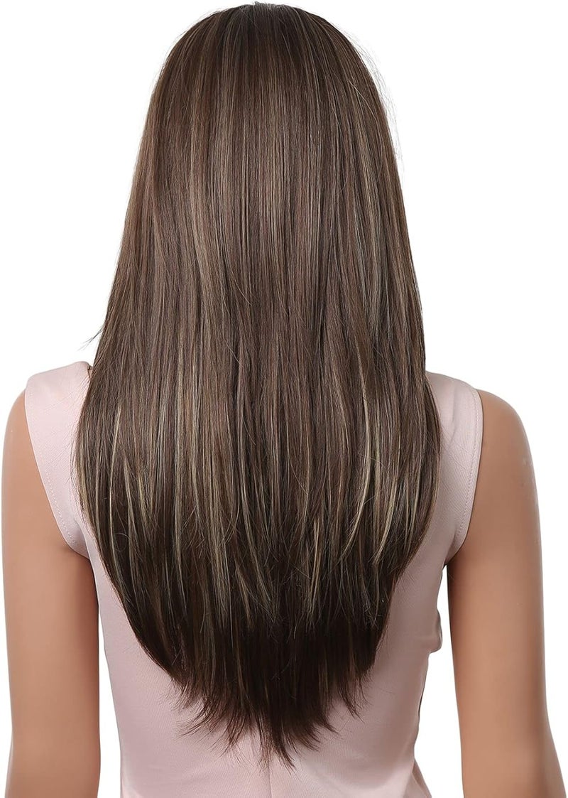 اي سي اي اف باروكة شعر مستعار قصيرة ملفوفة على شكل زهرة الكمثرى من ECIF للنساء، 30-35 سم - Image 5