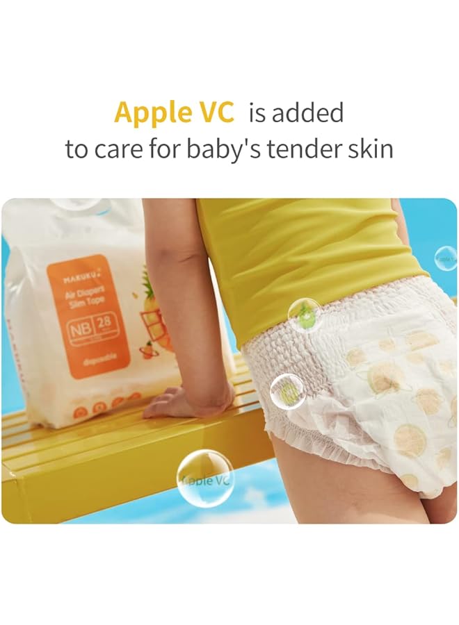 Makuku Air Slim Tape Diapers Size 3 (6 11Kg) 4 6 Months 36 Pieces - Image 4