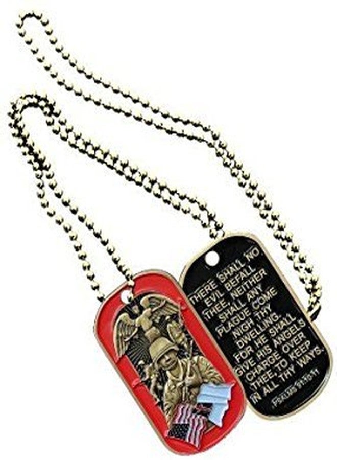 Artist Unknown Soldier's Psalm Commemorative Dog Tag
