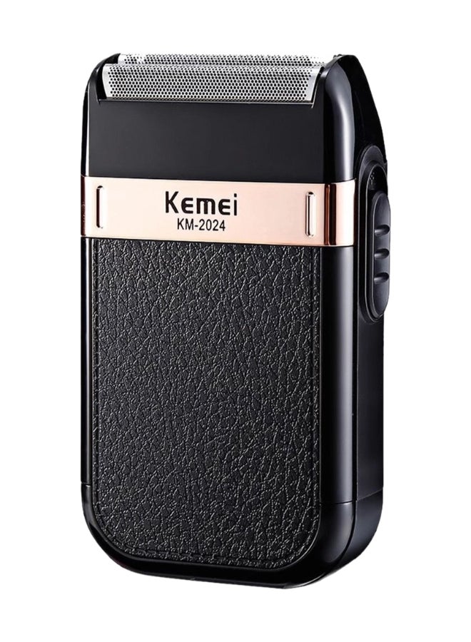Kemei Electric Shaver Black/Gold - Image 1