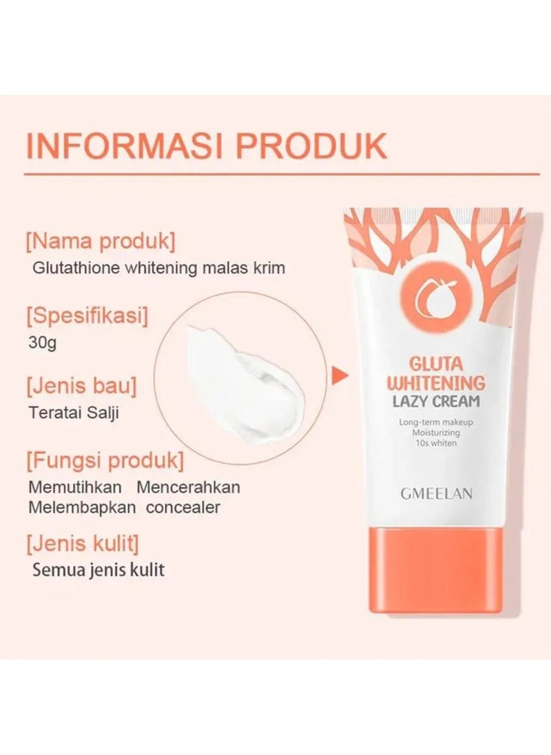 GMEELAN - Gluta Whitening Lazy Cream 30g - Image 1