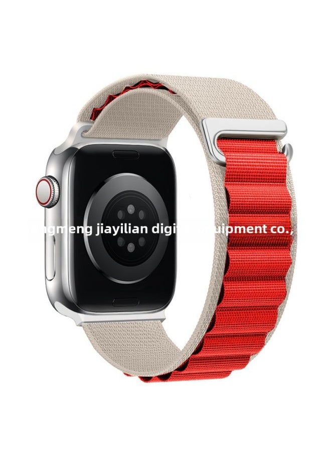Generic - Modified Alpine Loop Strap For 38/40/41mm Apple Iwatch Strap Explosions Exclusive-Color:Remarks Color 42/44/45/49mm - Image 1
