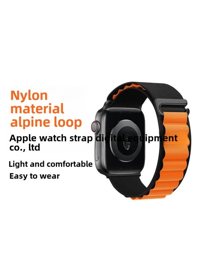 Generic - Modified Alpine Loop Strap For 38/40/41mm Apple Iwatch Strap Explosions Exclusive-Color:Remarks Color 42/44/45/49mm - Image 1