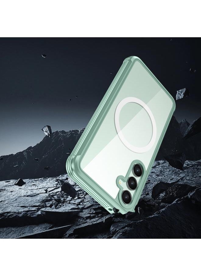 For Samsung Galaxy S23 FE RedPepper Life Waterproof MagSafe Phone Case(Green)  - Image 2