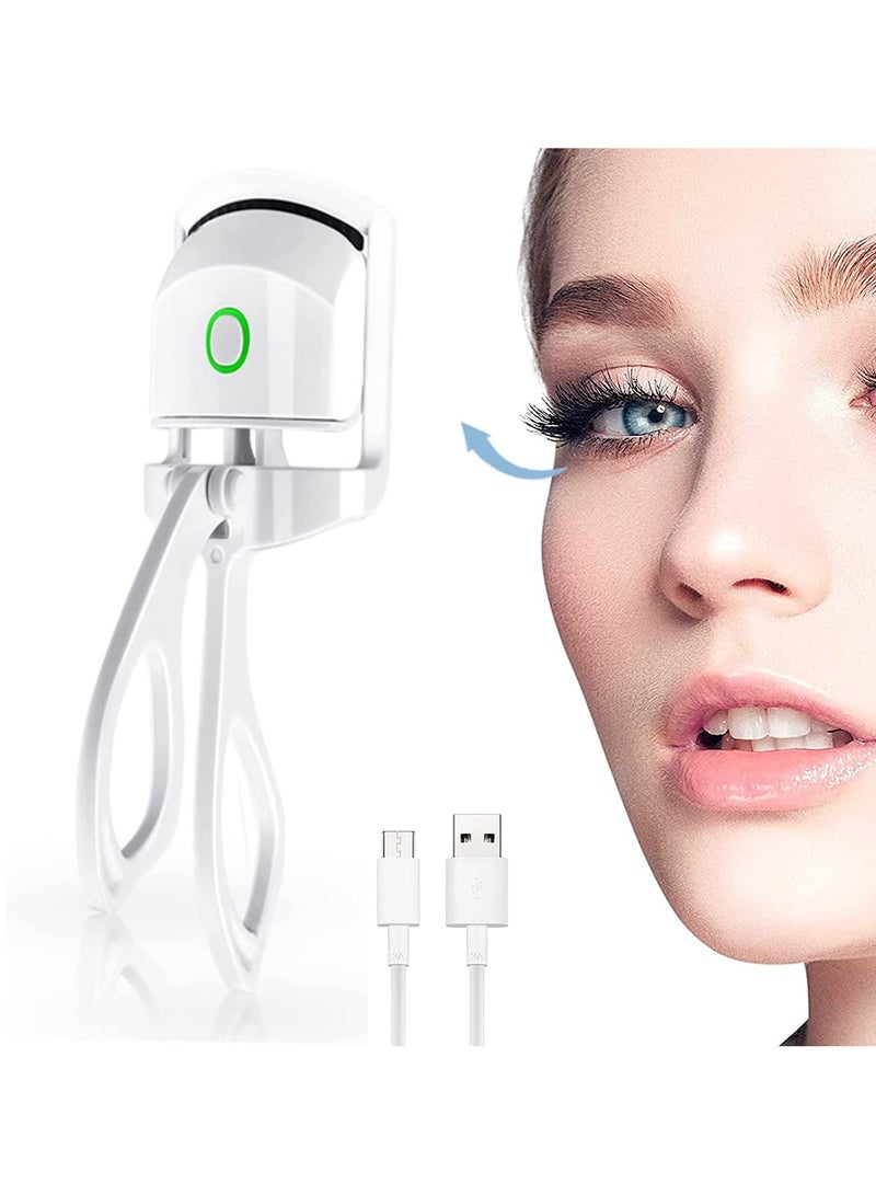 DubaiGallery Electric USB heated eyelash curler eyelash clip fast heating & long-term curling portable effect makeup tools - Image 2