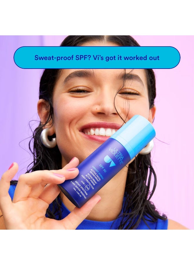 Ultra Violette Vibrant Screen SPF 50 Active Facial SKINSCREEN 75ml - Image 4