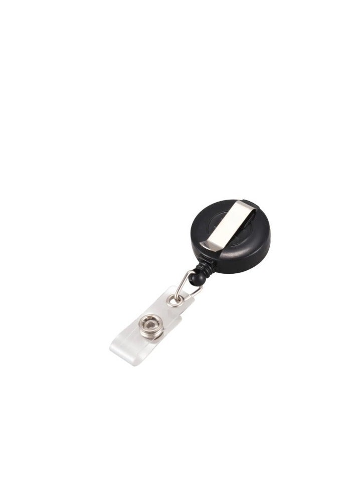 Terabyte ID Card Holder With Clip Black/Silver 1 pcs - Image 2