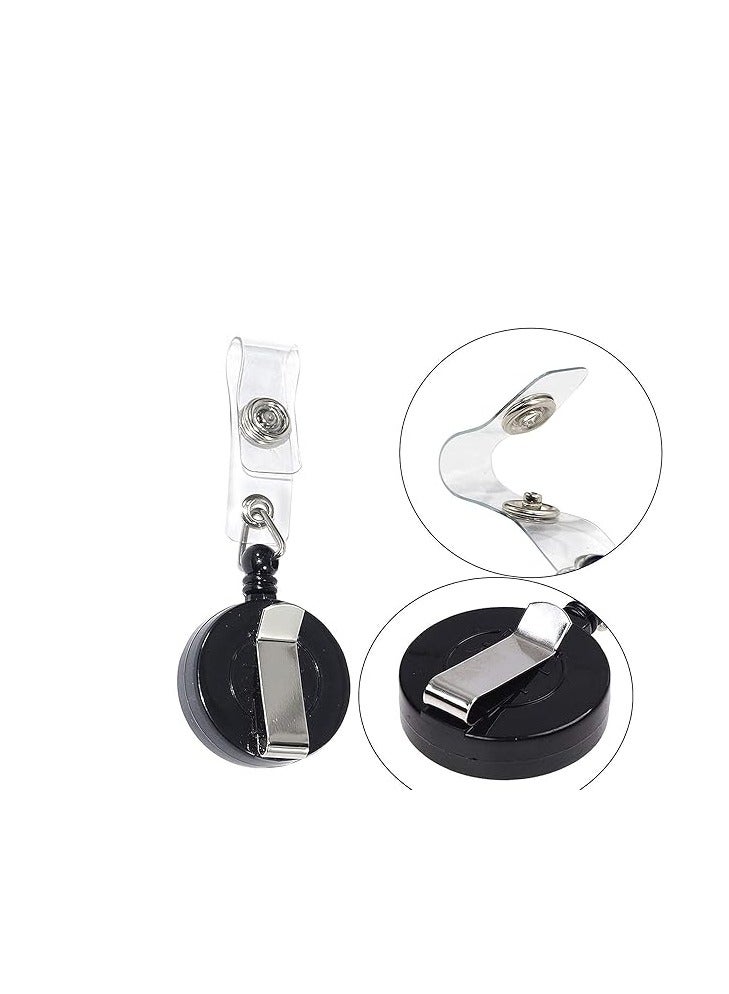 Terabyte ID Card Holder With Clip Black/Silver 1 pcs - Image 5