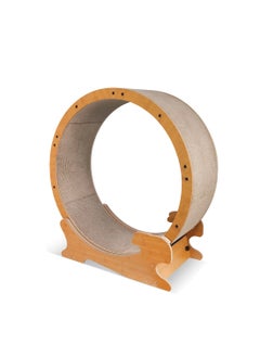 Kidle Cat Running Wheel Pet Cat Treadmill Exercise Wheel Cat Running Roller Cat Scratching Board Fitness Treadmill Cat Climbing House Running Spinning Toy for Cats Movement Wheel 