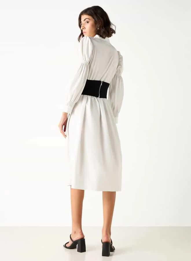 2Xtremz Corset Shirred Dress