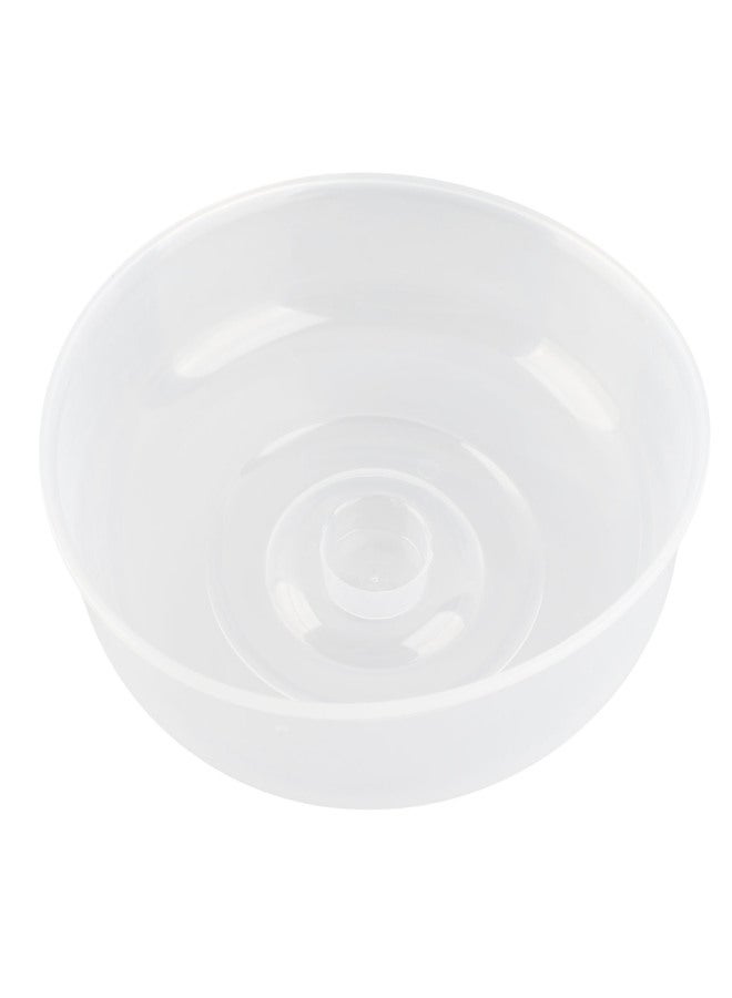 Microwave Cover Transparency PP Material Food Protection Grab Design Safe Healthy Microwave Splatter CoverSmall Size 14cm - Image 2