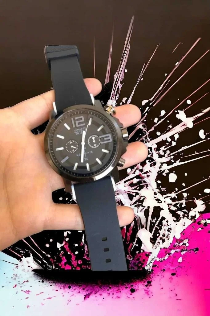 دي زي سي كوزنلر أفم Dzc Cousins ​​Avm Silicone Strap Mechanism Analog Watch Young Sports Unisex Men's Wristwatch