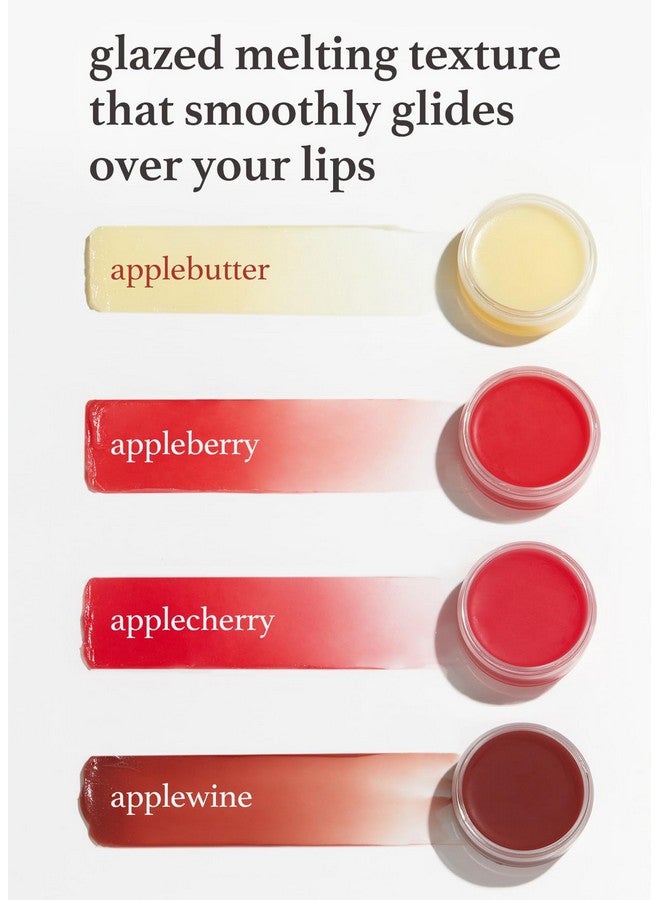 NOONI Applecherry Korean Lip Tinting Butter Natural Lip Balm With Cherry Extract Smoothing & Red Lip Mask Exfoliator Balm For Dry Lips Lip Treatment With Shea Butter And Vitamins Vegan 42 Oz. - Image 2