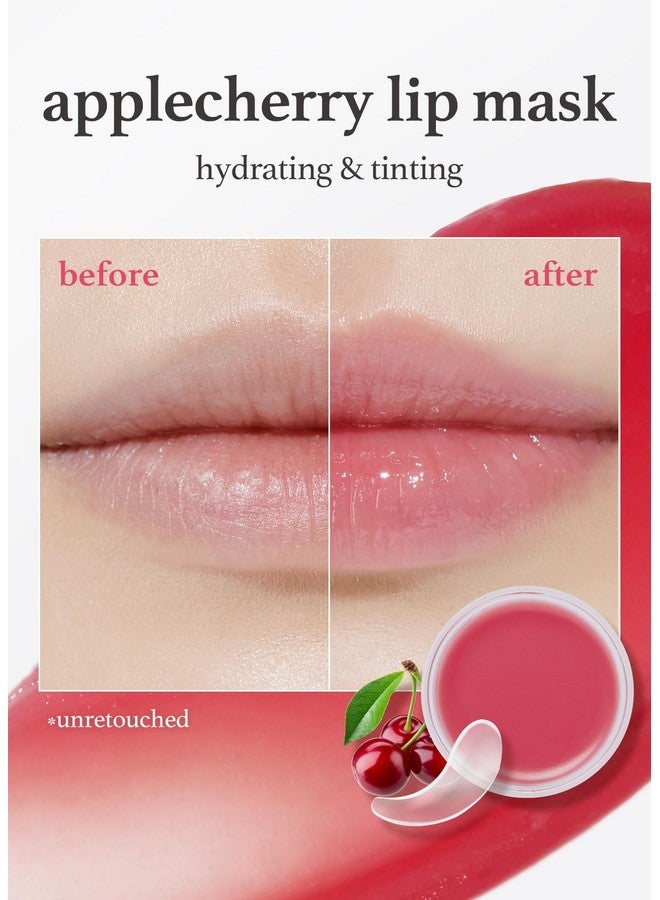 NOONI Applecherry Korean Lip Tinting Butter Natural Lip Balm With Cherry Extract Smoothing & Red Lip Mask Exfoliator Balm For Dry Lips Lip Treatment With Shea Butter And Vitamins Vegan 42 Oz. - Image 3
