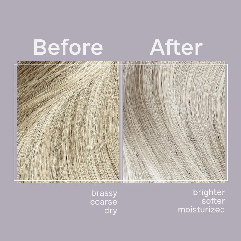 Jhirmack Silver Brightening Purple Shampoo Set of 3 for all types of silver, grey, and blonde hair - Image 2