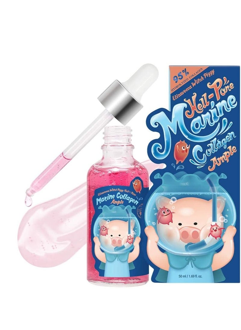 Elizavecca Marine Collagen Ample Functionality for Improvement of Wrinkles and Contains Marine Collagen Extracts