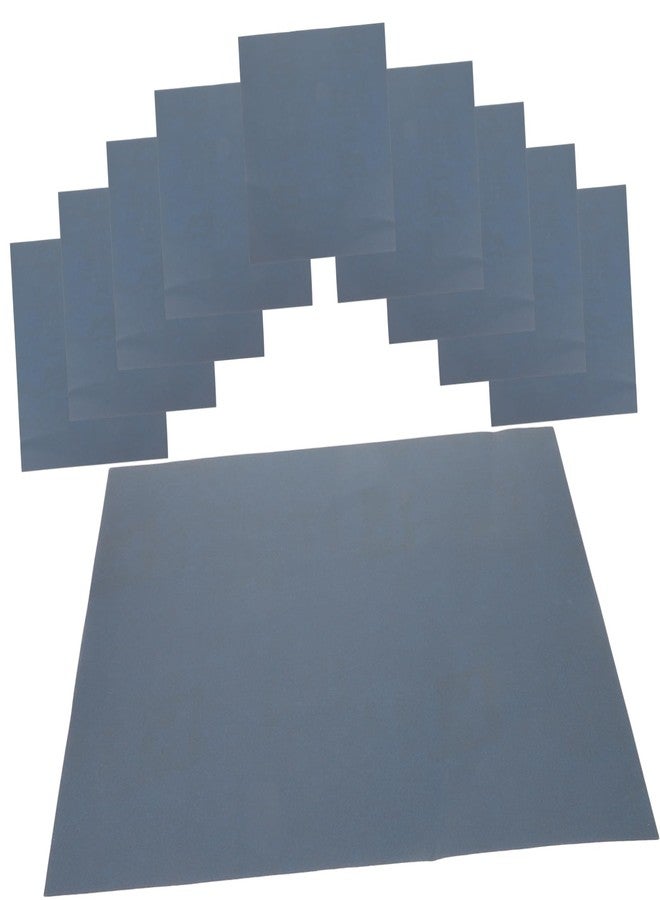 VICASKY 10sheets Bird Cage Liner Pads Professional Bird Gravel Paper for Cleaning Trimming Claws Sandpaper Mat for Parrots - Image 1