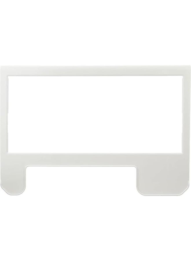 Glass shelf compatible with Toshiba 12 cu ft refrigerators, two-door and three-door models, 296-304 liters, measuring 51cm x 35cm. - Image 2