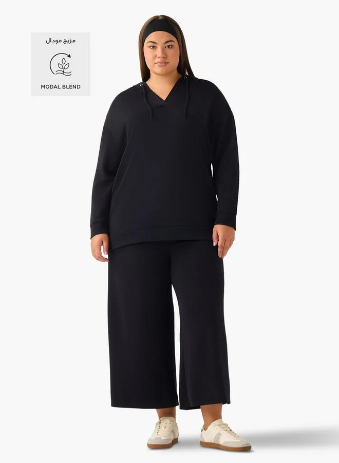  أولا بوبكن Ulla Popken Oversized Hoodie